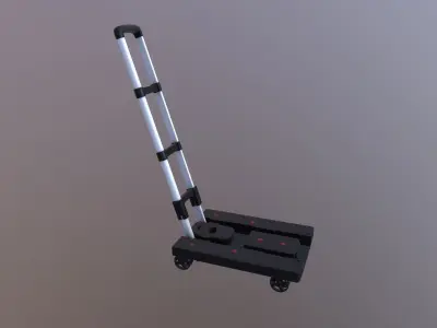 Folding Cart Dolly 3D model