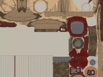 Pipe valve 3D model purchase