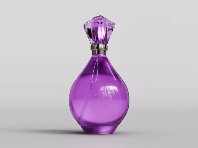 Prada Perfume Low-poly 3D model