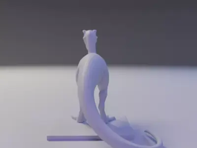 dinosaur 3D print model 6