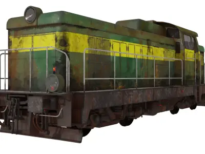 Locomotive SM42 3D model