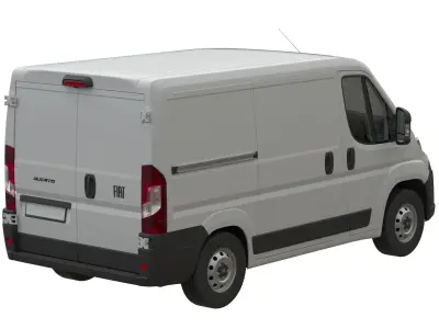 2024 FIAT DUCATO  L1H1 Detailed interior 3D model