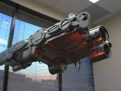 sci fi scope or Prop 3d 2 advanced model 3D model