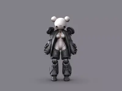 Night City Resident 3D model