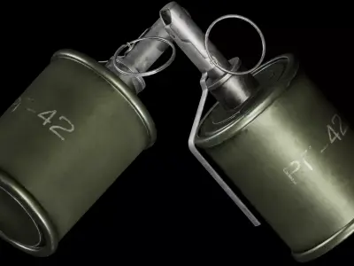 RG - 42 Low-poly 3D model