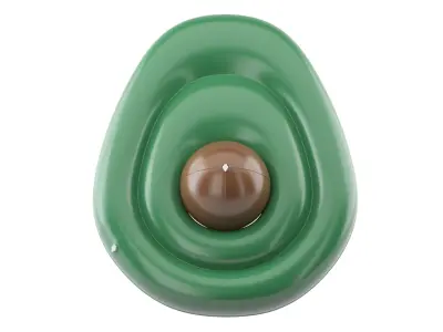 Inflatable Avocado Pool Float 3D model