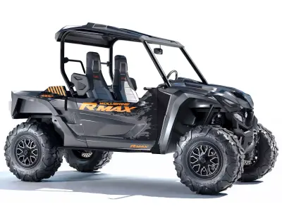 Wolverine RMAX2 1000 LE Black 3D model