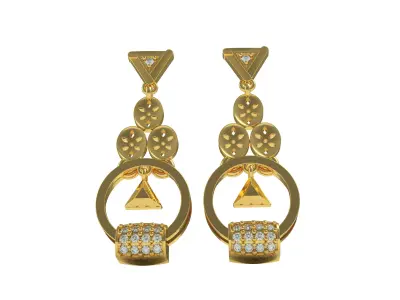 Diamond Pendant Set 32 3D print model