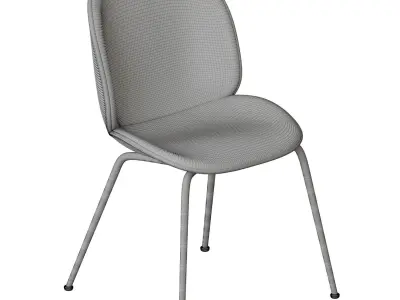 Beetle Chair Velvet 3D model