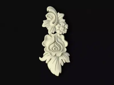dekor ornament 3D model 209