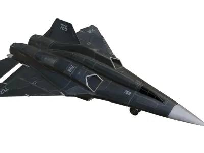 ATN-51 Black Plague Low-poly 3D model