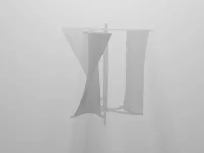 Vertical Wind Turbine 3D model purchase