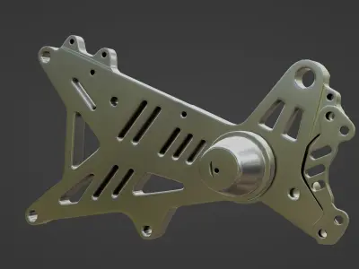 Arm Shijiro PCX  Low-poly 3D model