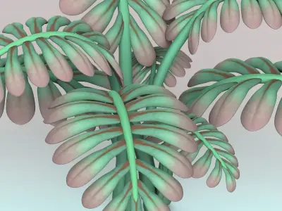Fern plant 3D model purchase