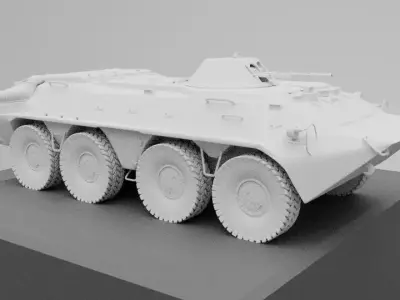  BTR - 70  3D model