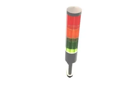 LED Tower Lamp 3d model 3D model