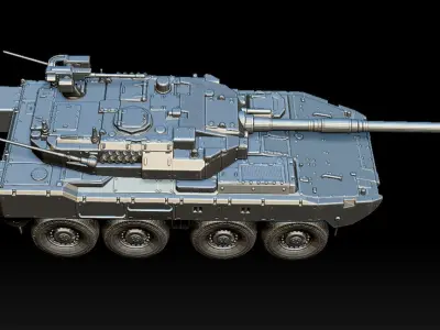 MCV MOBILE BATTLE TANK 3D print model