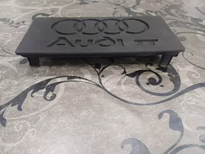 PLAQUE DE VIDE POCHE CENTRAL AUDI TT MK2 3D print model