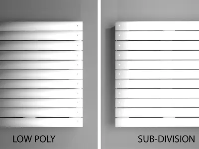 Pallet - Two Way Block 3D model