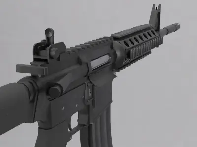 Assault Riffle M4A1 3D model