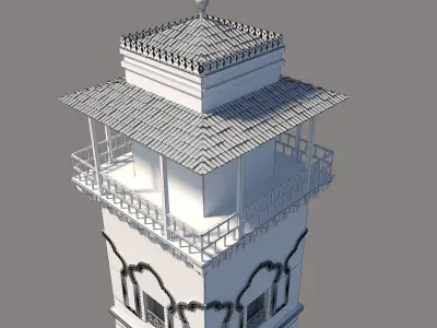 Medieval Tower 3D model