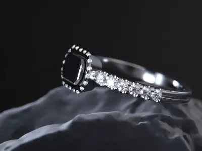 Ring woman design vol4 3D model