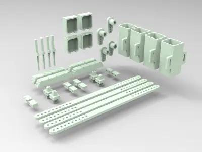 Linear wipers 3D print model