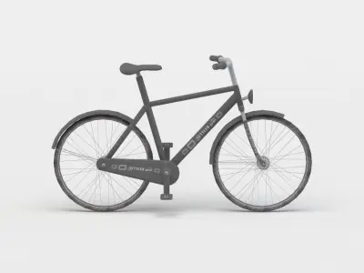 Bicycle Low-poly 3D model by DexsoftGames - Low-poly