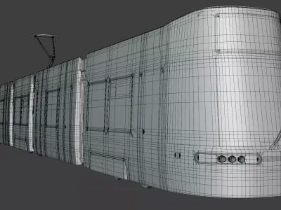 Solaris Urbino and Alstom Flexity 3D Model Pack