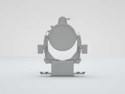Naval Spotlight  3D model