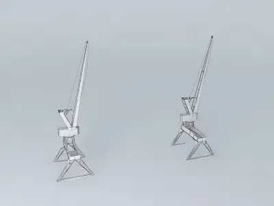Picasso cranes Free 3D model