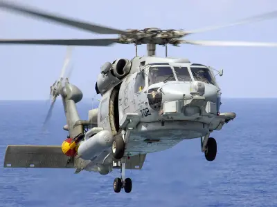 Sea hawk Helicopter  3D model