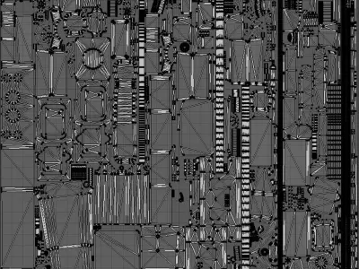 Military radiostation PRC-2082 Low-poly 3D model