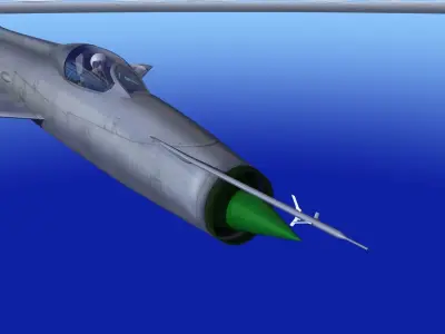 Mig-21 3D model buy
