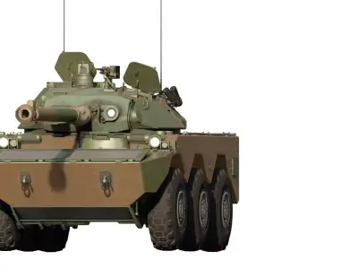 Armoured reconnaissance vehicle 3D model