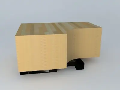 pallet bureaubladen 160 x120 Free 3D model