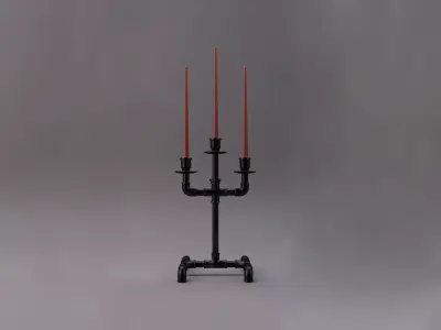 Candlestick LOFT 3D model