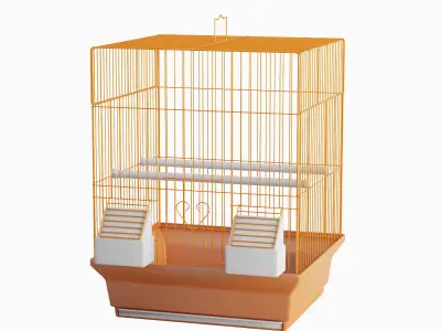 Birdcage 06 3D model