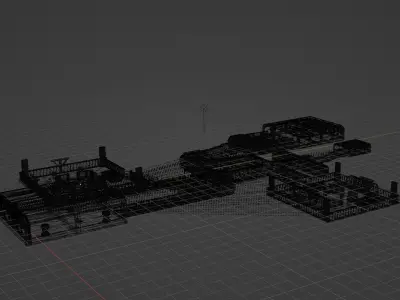 sci fi room part 2 3D model