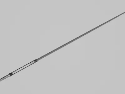 a great steel sword game ready Free low-poly 3D model
