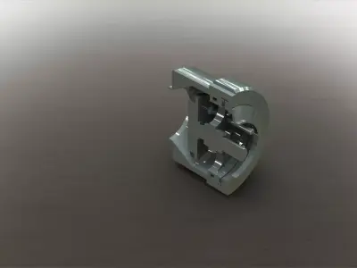 Sanitary check valve SMS 2 - Vlvula sanitria SMS 2 Free 3D model