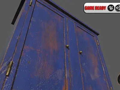 Furniture Type-A-Version-1 Low-poly 3D model