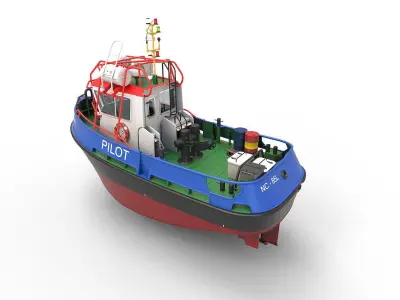 TUG  01 3D model