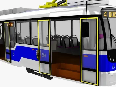 Tram VarioLF2 3D model