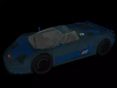 car 3 sports Free 3D model