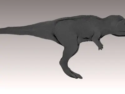 Giganotosaurus Dinosaur 3D print model