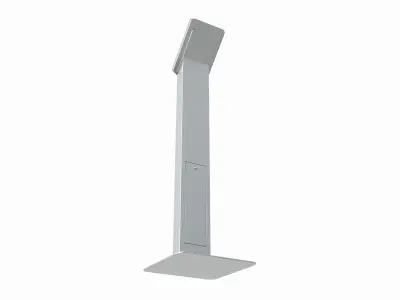 Store exhibition customer freestanding info tablet holder 3D model
