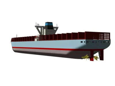 Container Ship 3D model from CGTrader