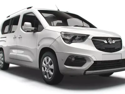 Vauxhall E Combo Life XL 2022 3D model
