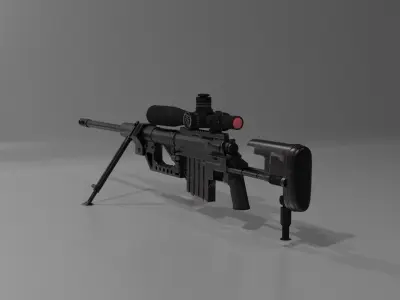 Cheytac  M200 Intervention Free 3D model
